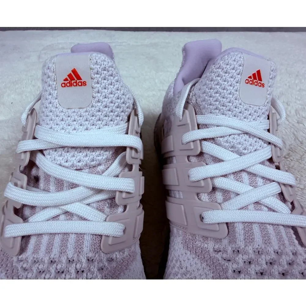 adidas UltraBoost Women’s Size 7 White Lavender Purple Boost Running Shoes